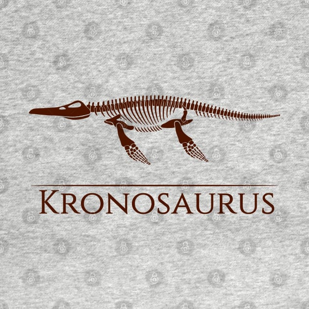 Kronosaurus Skeleton by Meca-artwork
